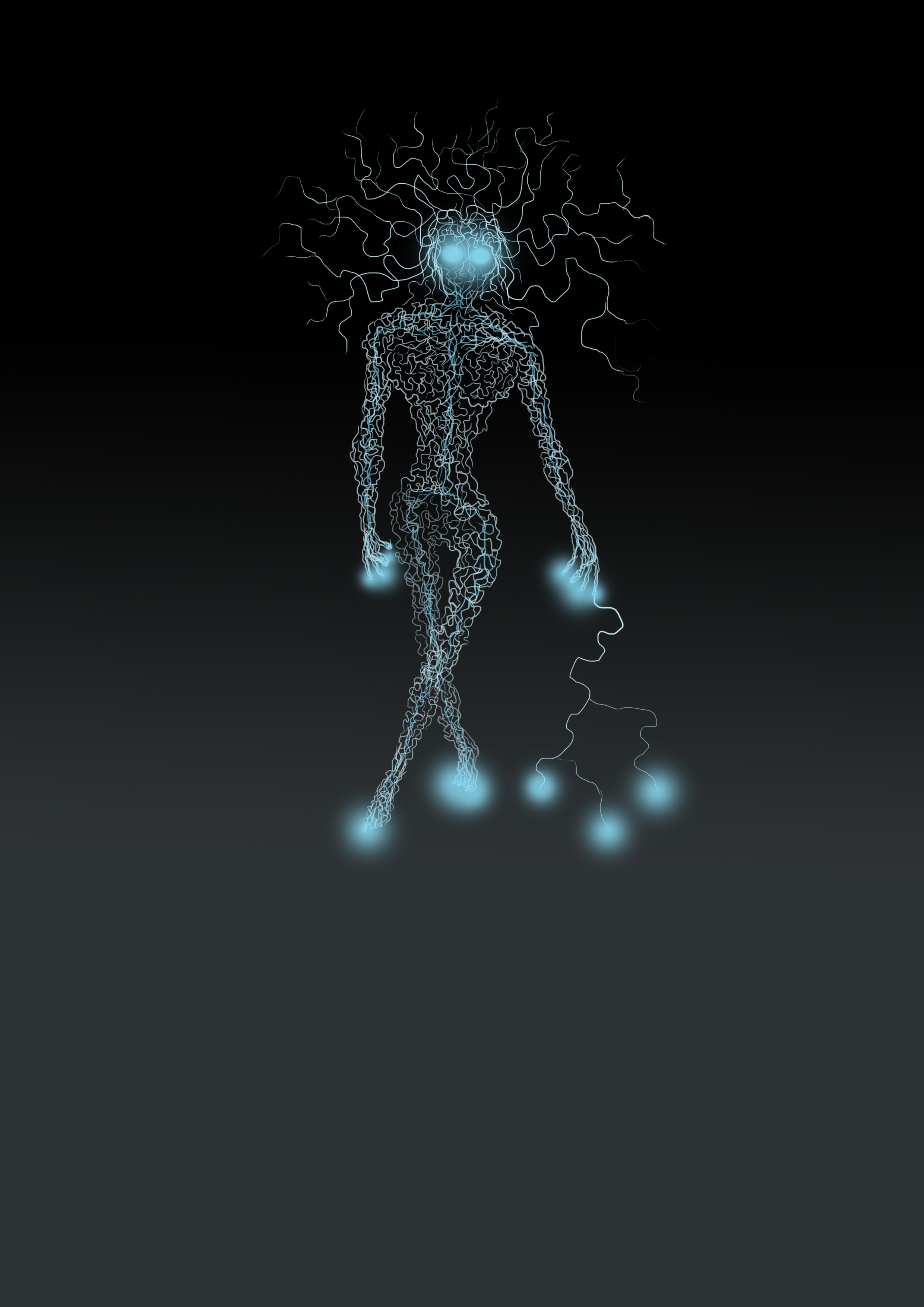 electricity elemental by albinostick on DeviantArt