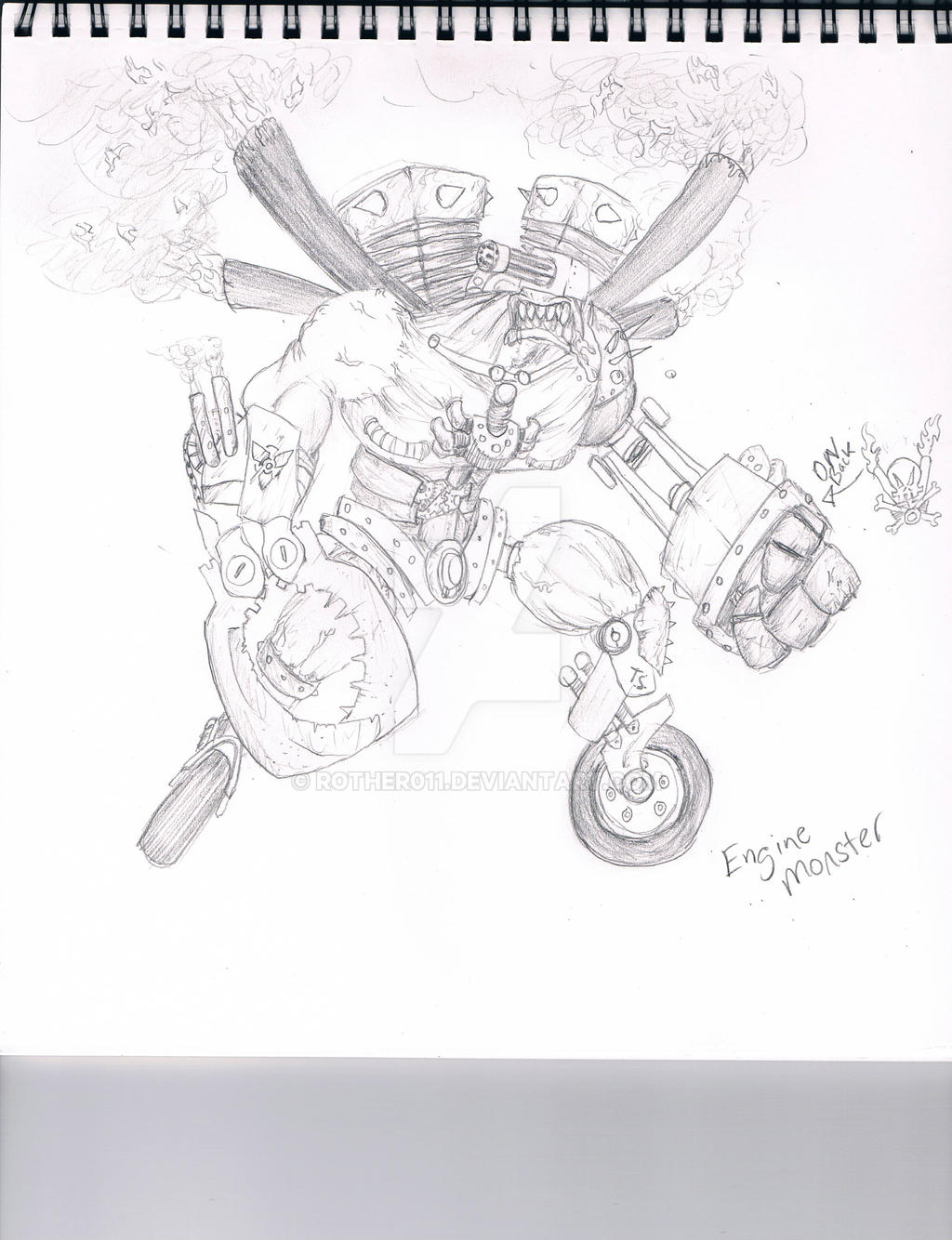 Engine Monster by rother011 on DeviantArt