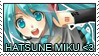Stamp 2: Hatsune Miku by YuriNomNom