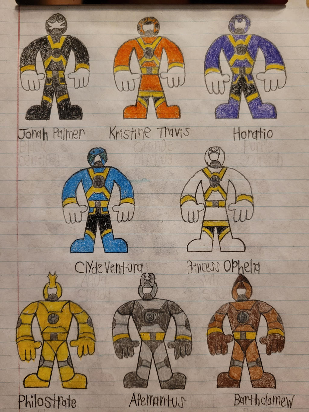 Power Rangers Swarm Force: Additional Rangers by Ttarkasaurus-Rex on ...