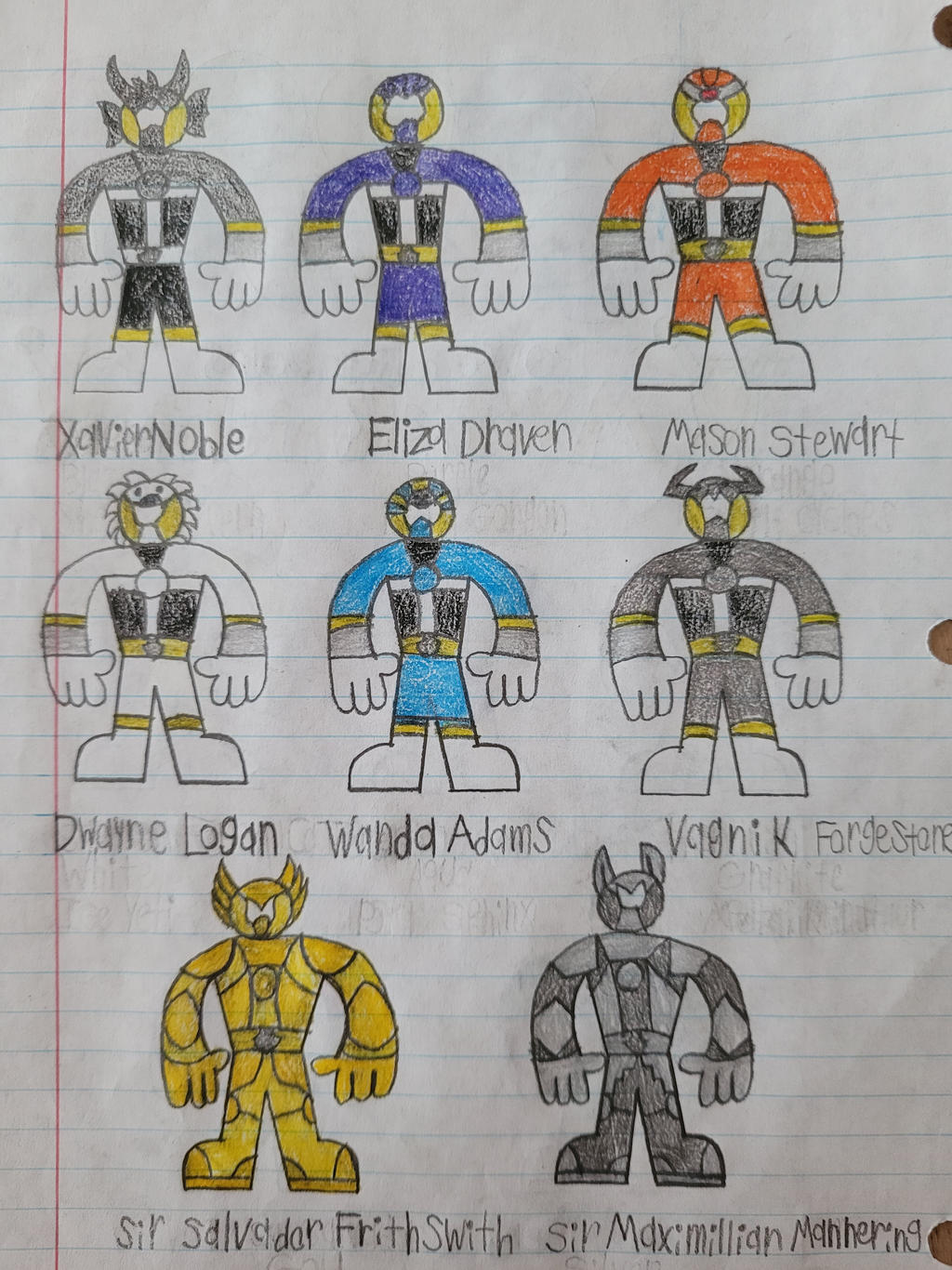 Power Rangers Mystic Knights: Additional Rangers by Ttarkasaurus-Rex on ...