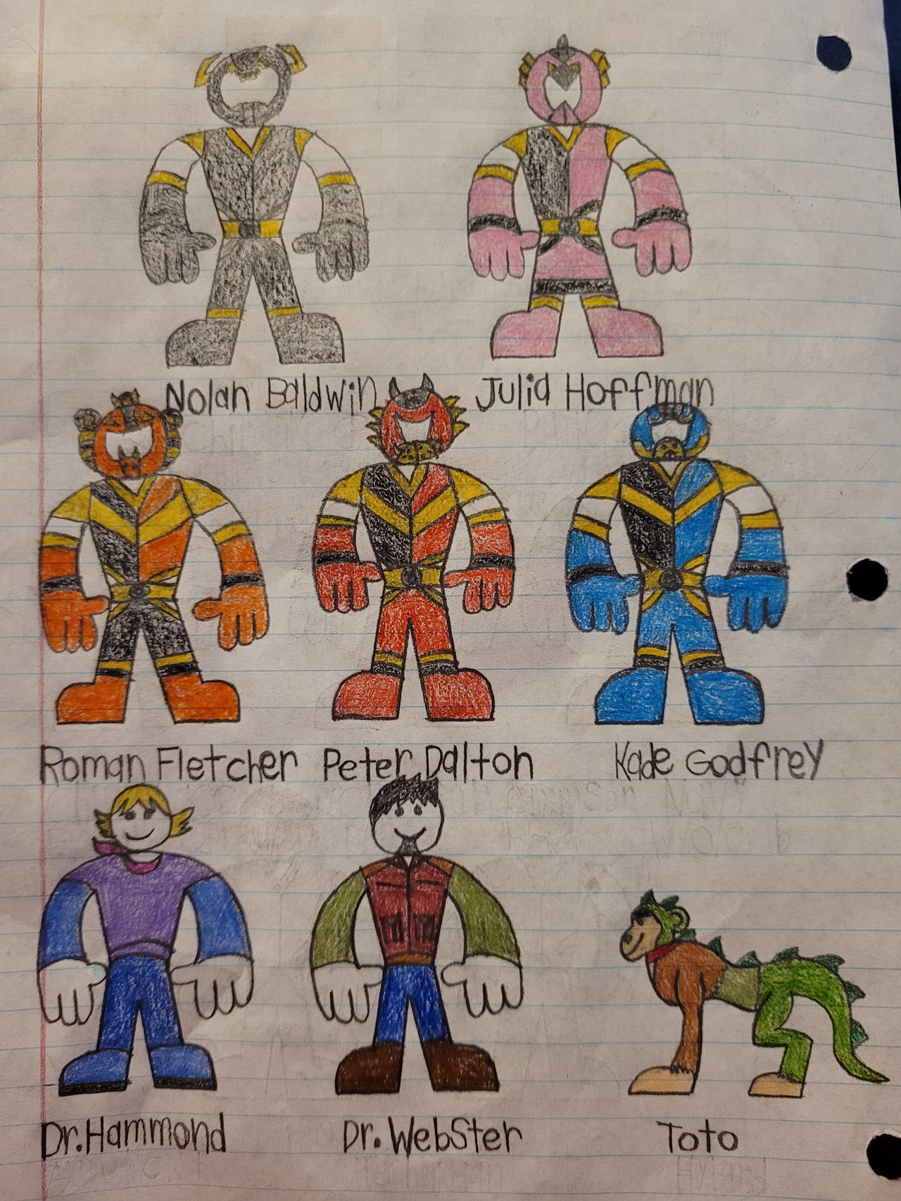 Power Rangers Fusion Force: Extra Rangers + Allies by Ttarkasaurus-Rex ...
