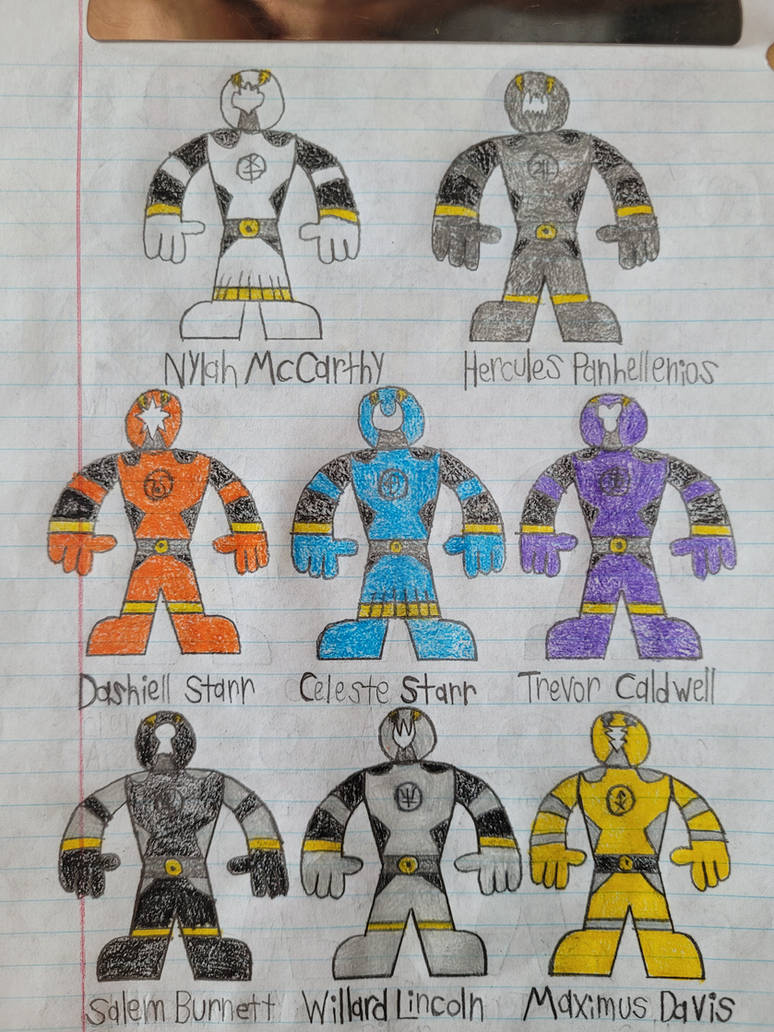 PR Pantheon: Additional Rangers by Ttarkasaurus-Rex on DeviantArt