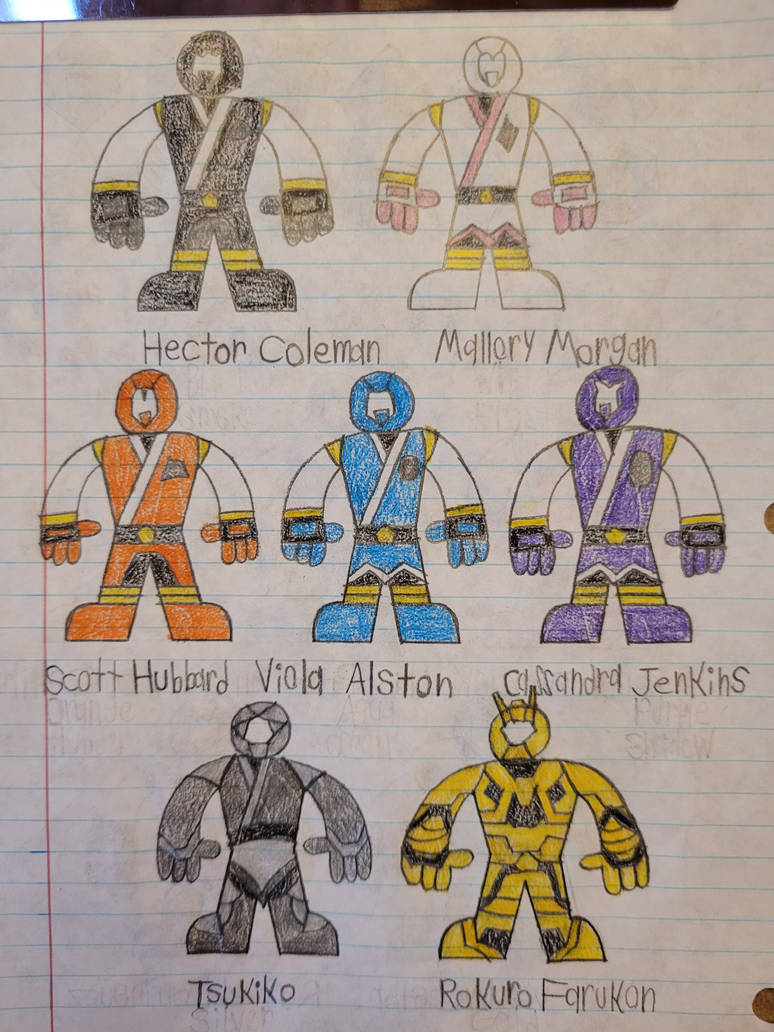 PR Wild Bushido: Additional Rangers by Ttarkasaurus-Rex on DeviantArt