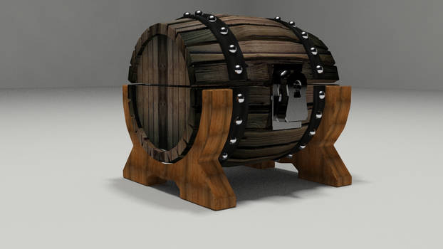 PIRATE BARREL CHEST C