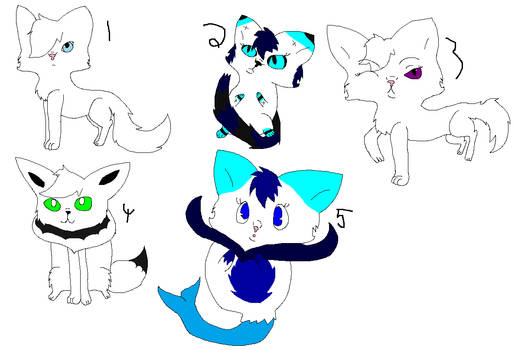 Old OCs Adopts and Auctions 1 OPEN