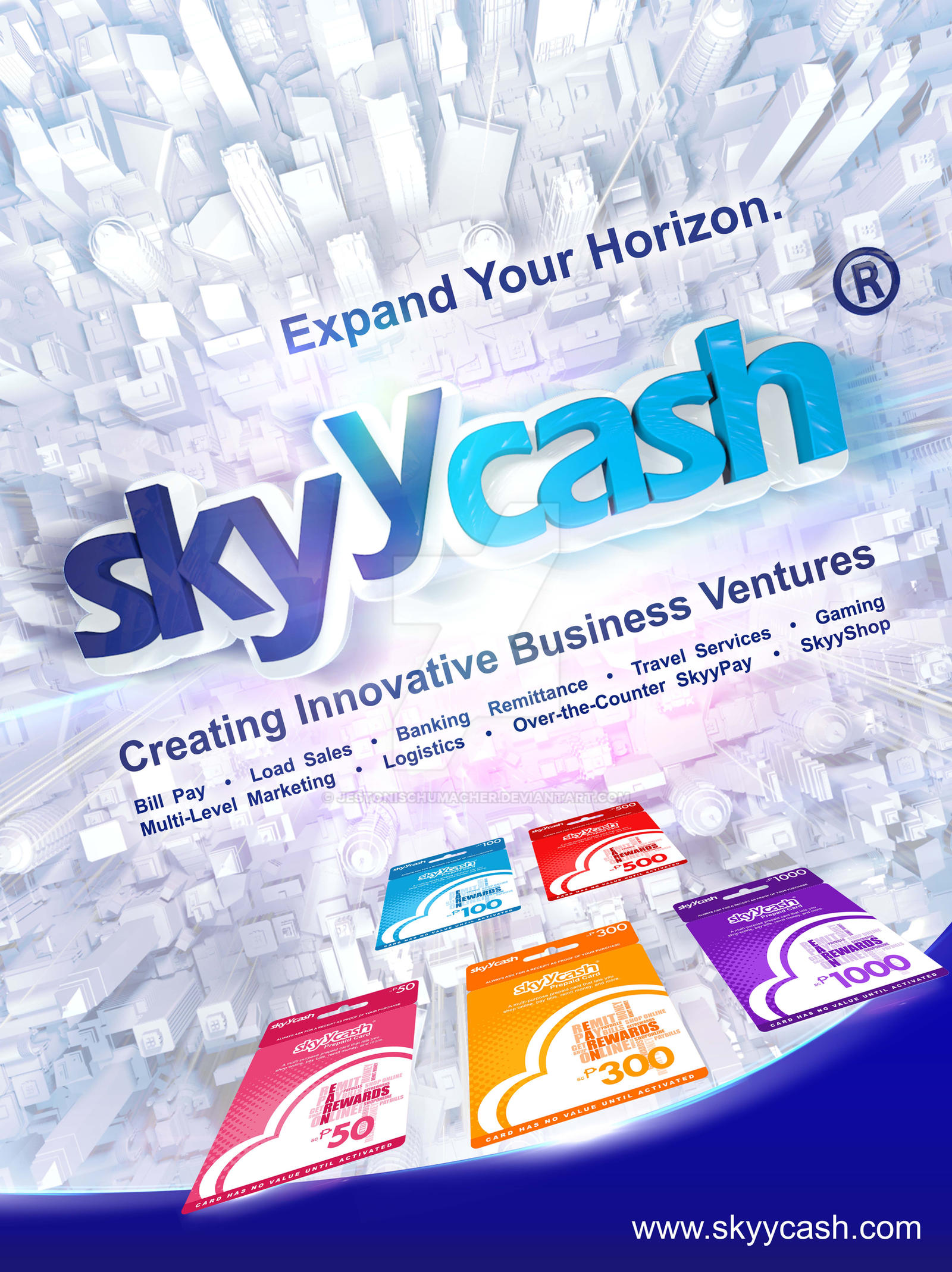 Skyycash Brochure Poster Option 02 J