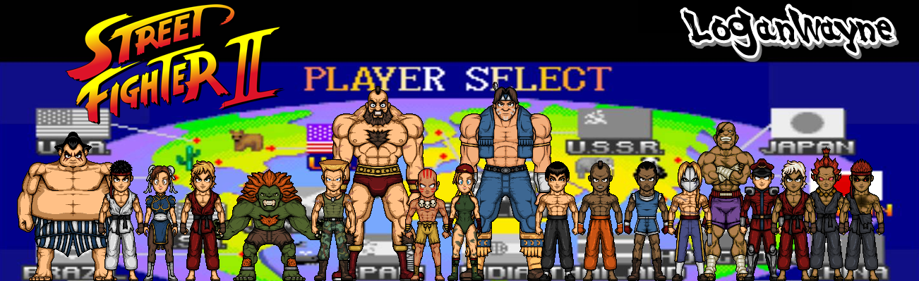 Super Street Fighter II Characters by NintendoLegacy on DeviantArt
