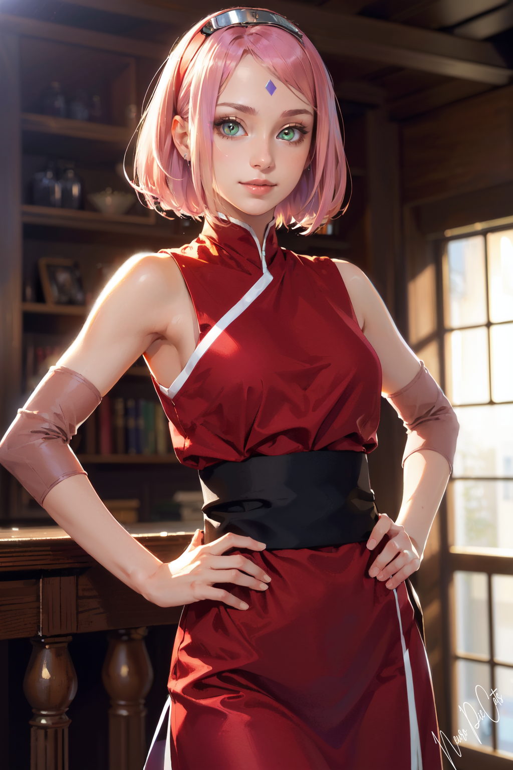 Sakura Haruno classic cosplay by Steph-chan-neko on DeviantArt