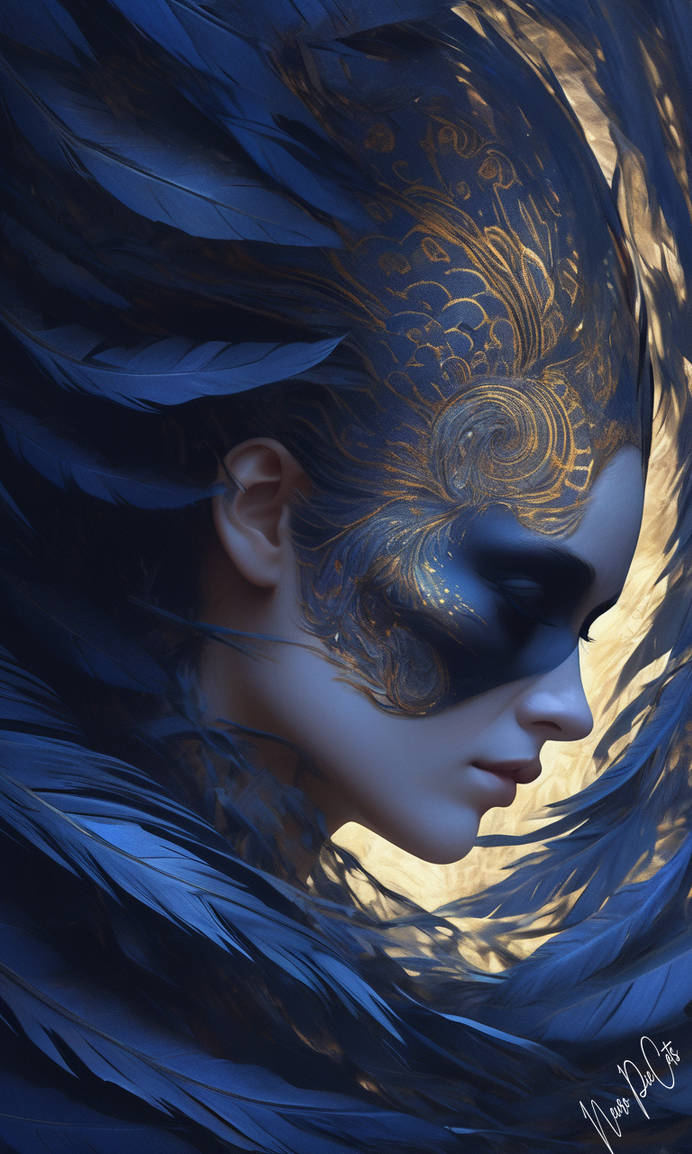 Blue Art by NeuroPieCats on DeviantArt