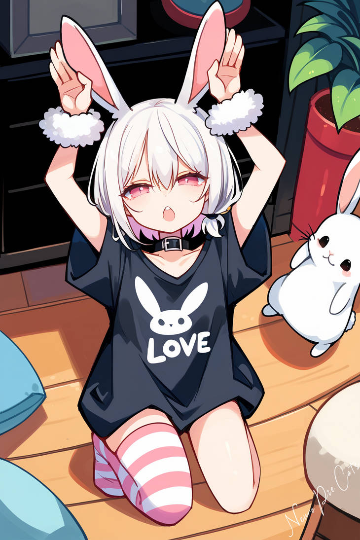 Unousaya Rabbit Rabbit Girl by NeuroPieCats on DeviantArt