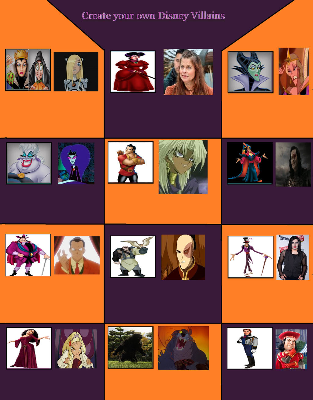 My Disney Villains Meme By Amelia411 On Deviantart My Disney Villains Meme By Amelia411 On Deviantart