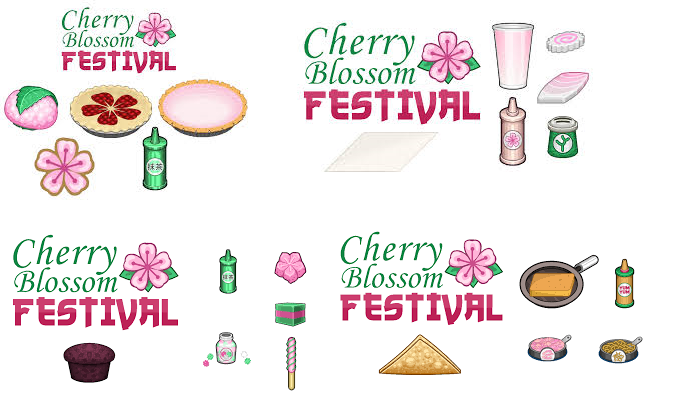 Papa's Cupcakeria HD - Cherry Blossom Festival 
