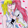 Lucy and Erza: Knight's Kiss