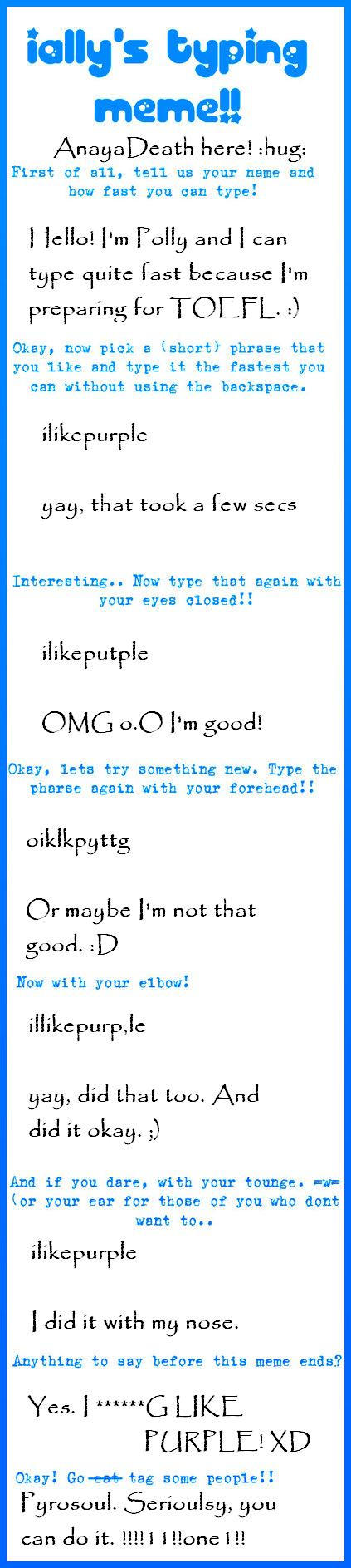 Typing Meme by Anspire on DeviantArt