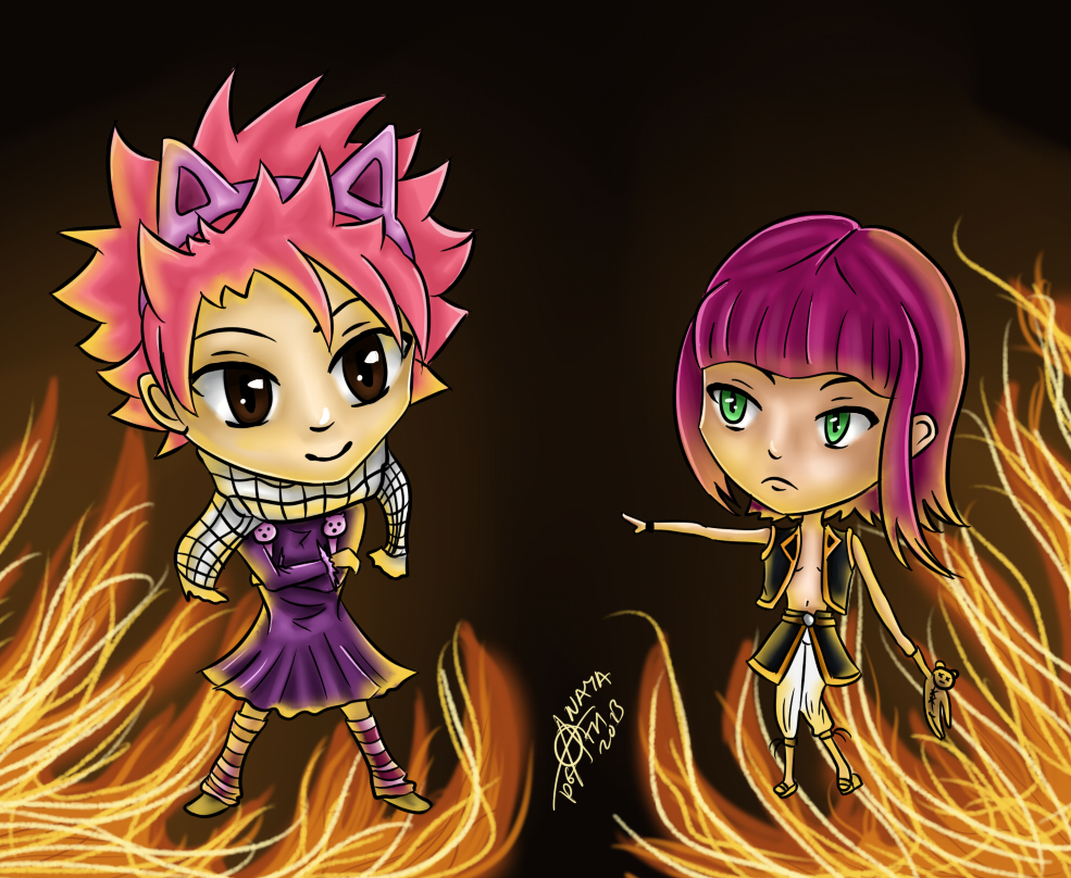 Fairy Tail x LoL: Natsu and Annie