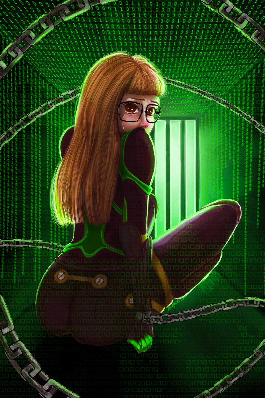 FUTABA SAKURA: Shackles of the Soul (PERSONA 5) by Anspire