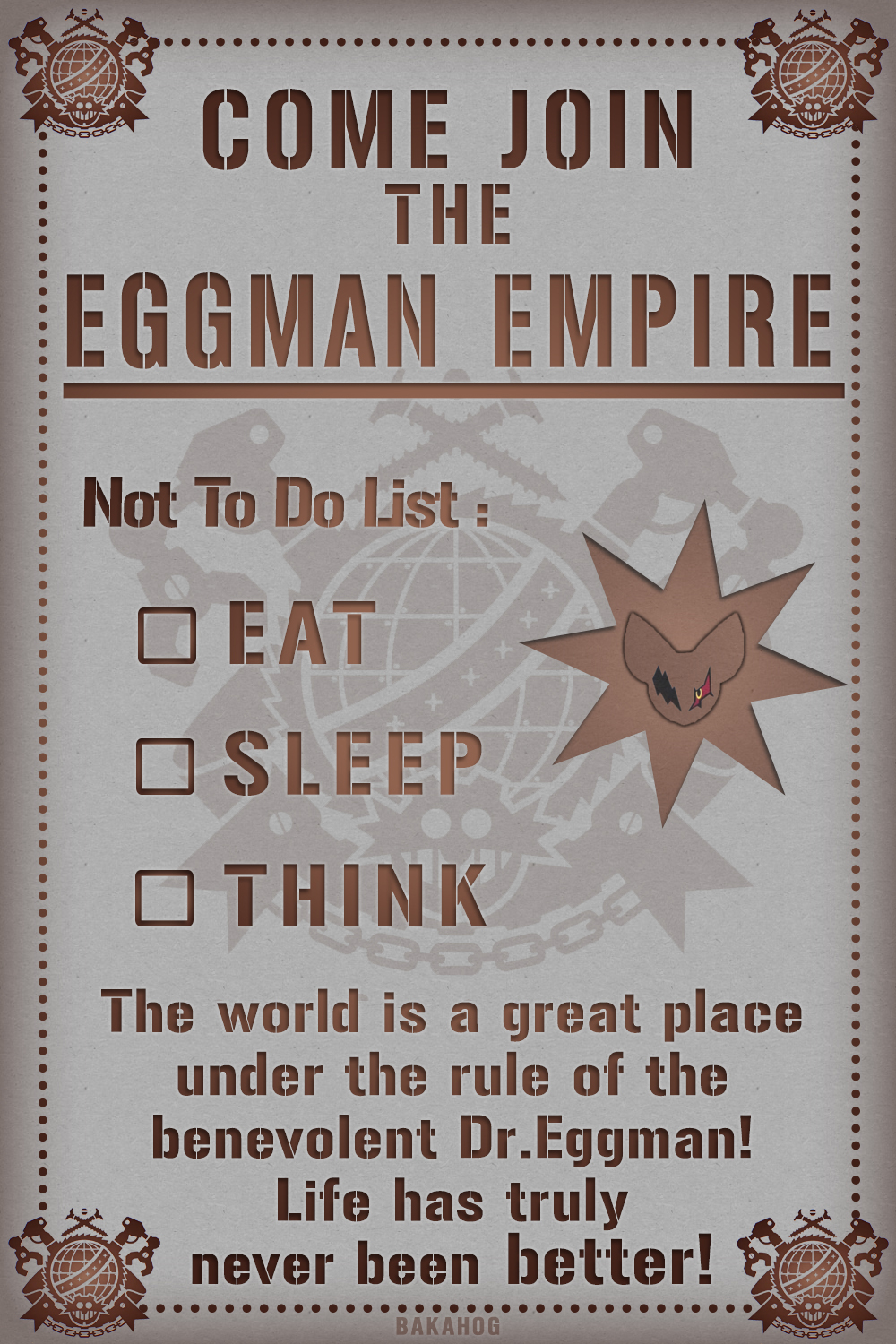 Come join the Eggman Empire