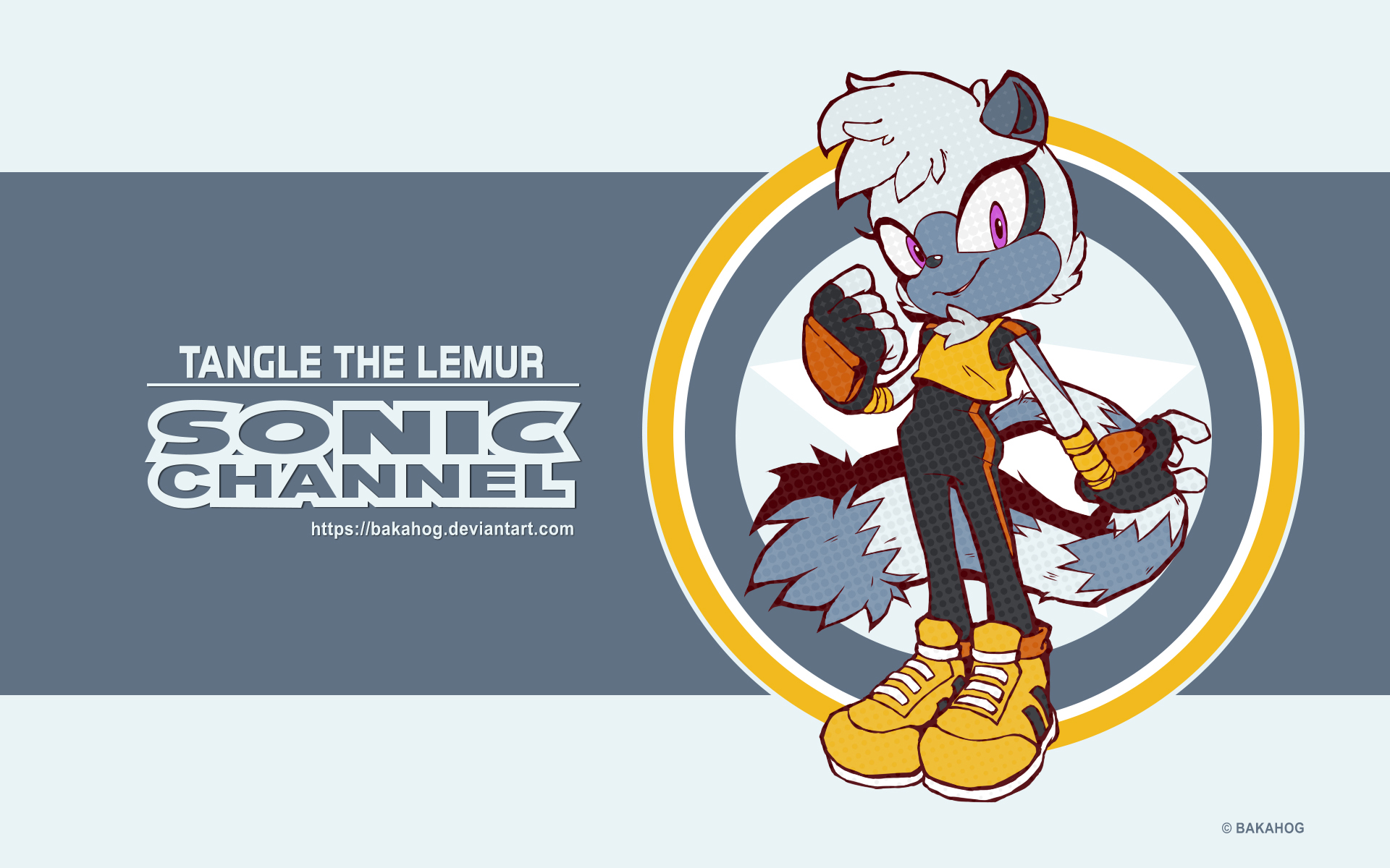 Sonic Riders Tangle Tangle The Lemur - Sonic Channel 2018 Style by Bakahorus on DeviantArt