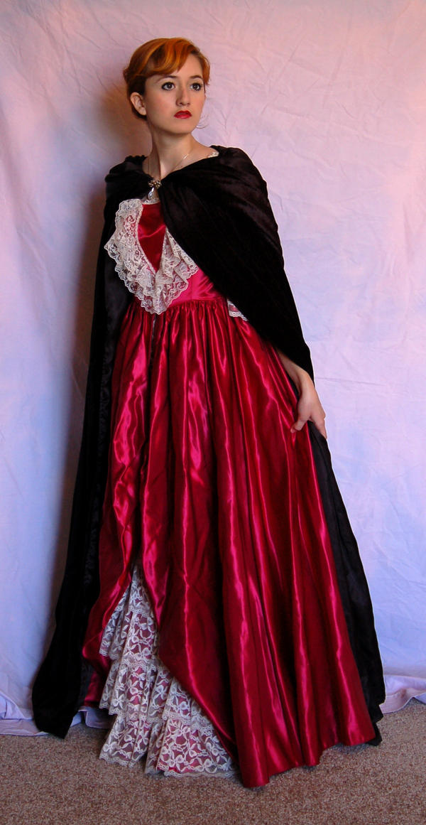 Cloaked Elegant Gown 2