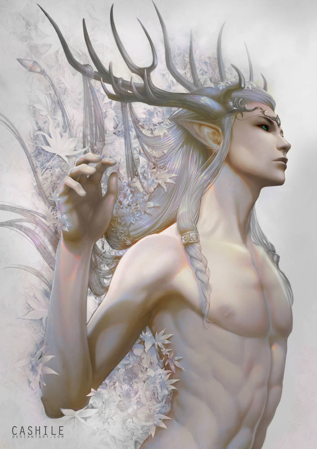 C - Pearlescent White by Cashile