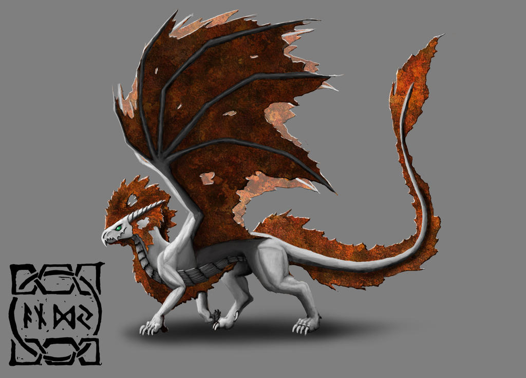Rust Dragon by ZenithDeLunaris on DeviantArt