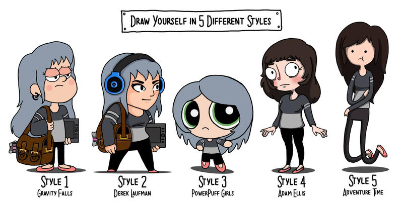 Draw Yourself by LEXYFACEEE on DeviantArt