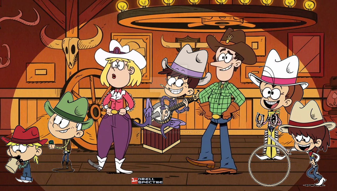 Loud Wild West by FirstDrellSpectre on DeviantArt