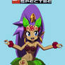 Shantae and 7 Sirens - Hula Outfit