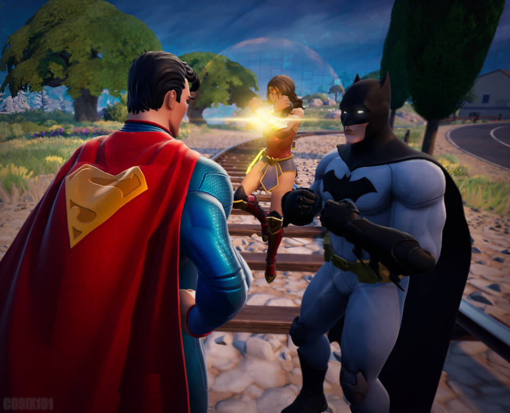 (Fortnite x DC) Justice League (1) by CosixArt on DeviantArt