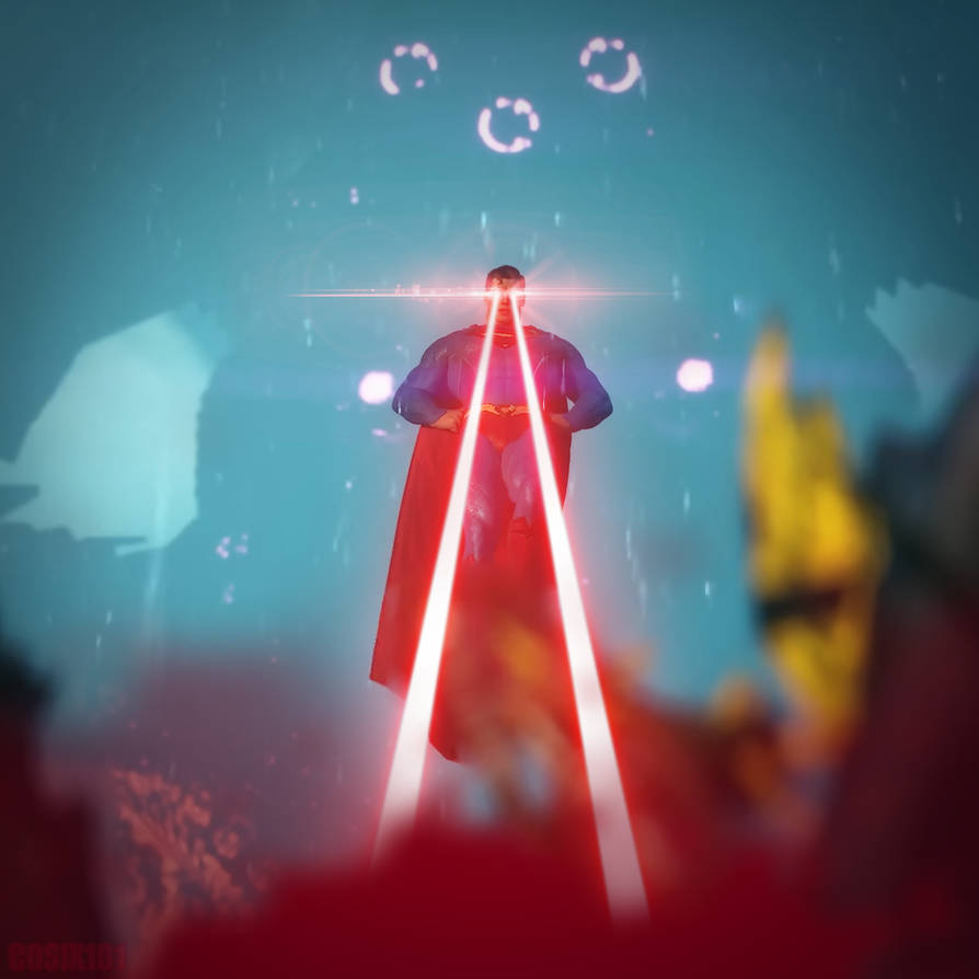 Superman Vision { Superman's Heat Vision } by CosixArt on DeviantArt