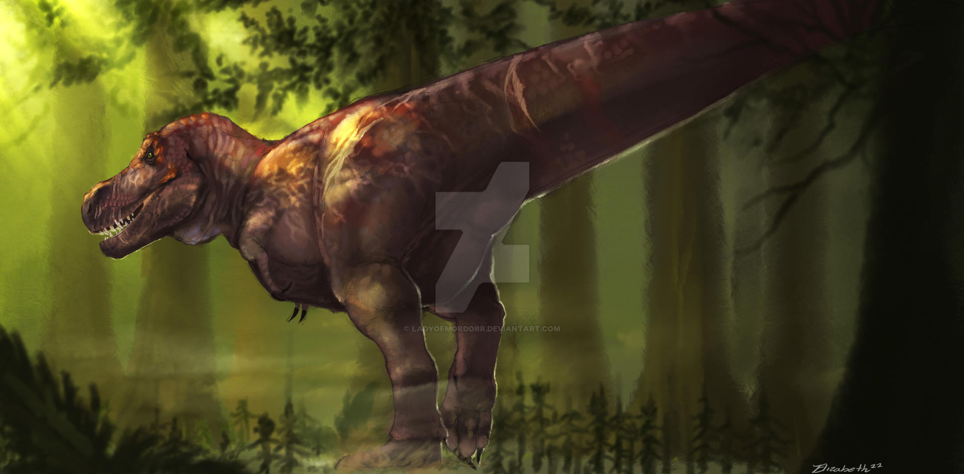 Kick Saurus Rex Saurian Rex by LadyOfMordorr on DeviantArt