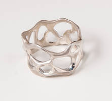 Bio B, sterling silve ring