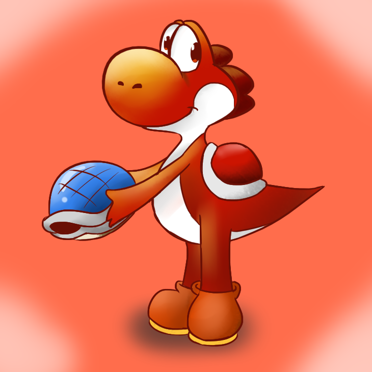 Red Yoshi by MariobrosYaoiFan12 on DeviantArt