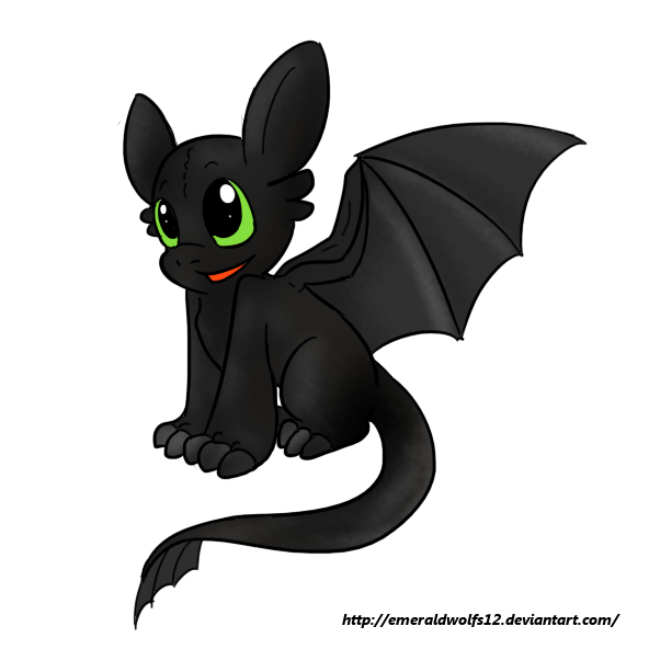 Little Toothless by MariobrosYaoiFan12 on DeviantArt