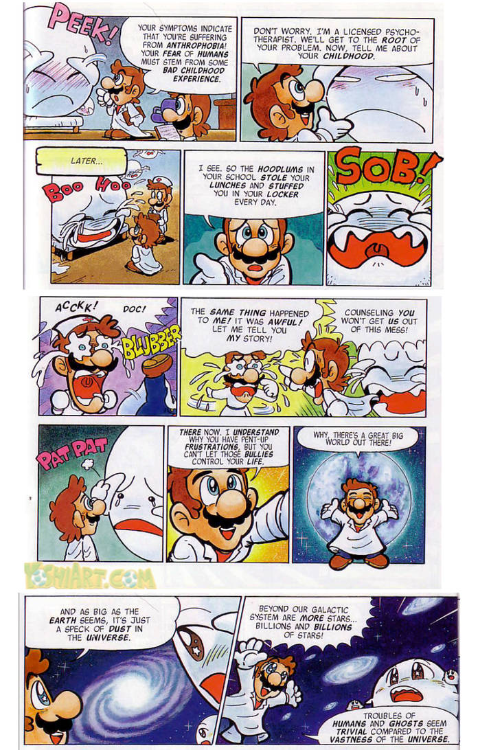 Dr.Mario Talks with Boo by MariobrosYaoiFan12 on DeviantArt