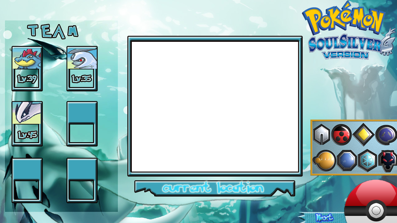 Pokemon Soul Silver  Layout by BlueSparksXX on DeviantArt