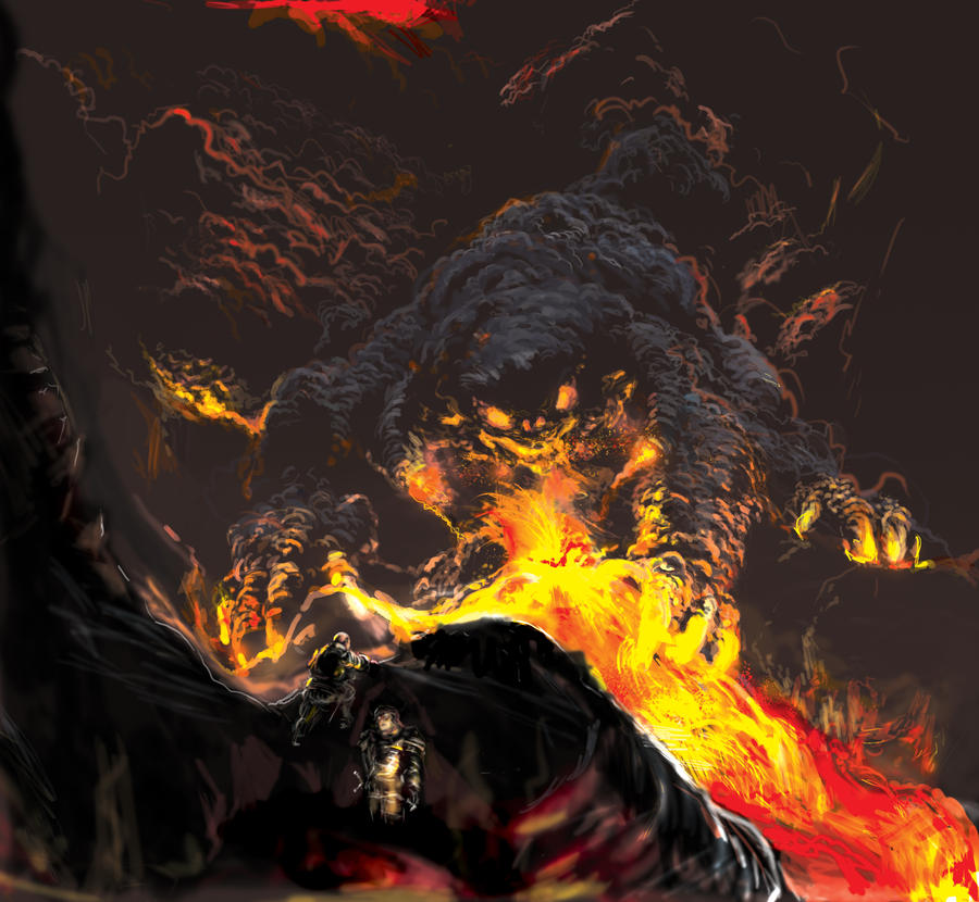 Fire Colossus by Mitchellnolte on DeviantArt