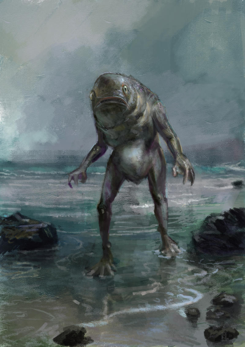 Deep One Fish Deep One by Mitchellnolte on DeviantArt