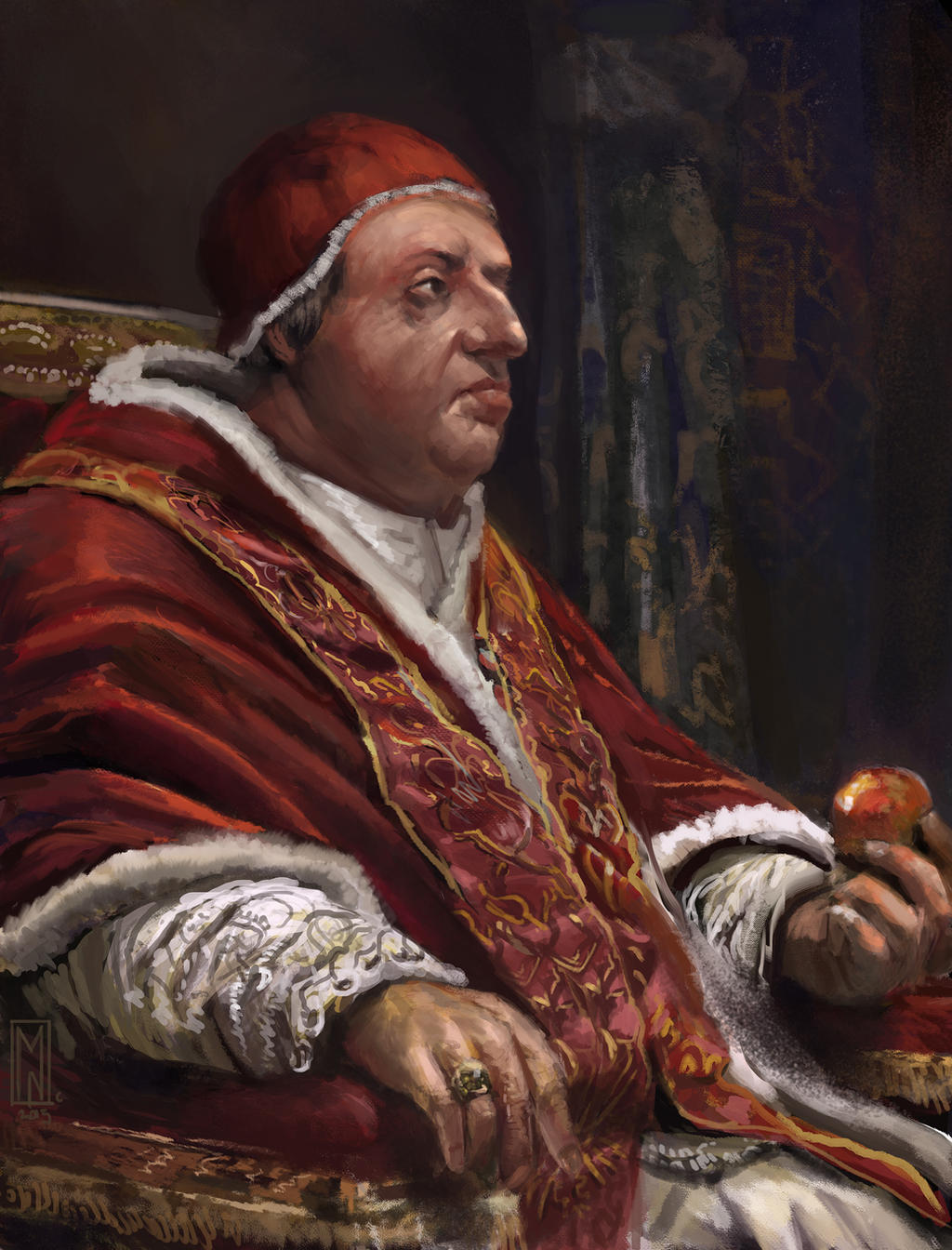 Pope Borgia Alexander VI by Mitchellnolte on DeviantArt