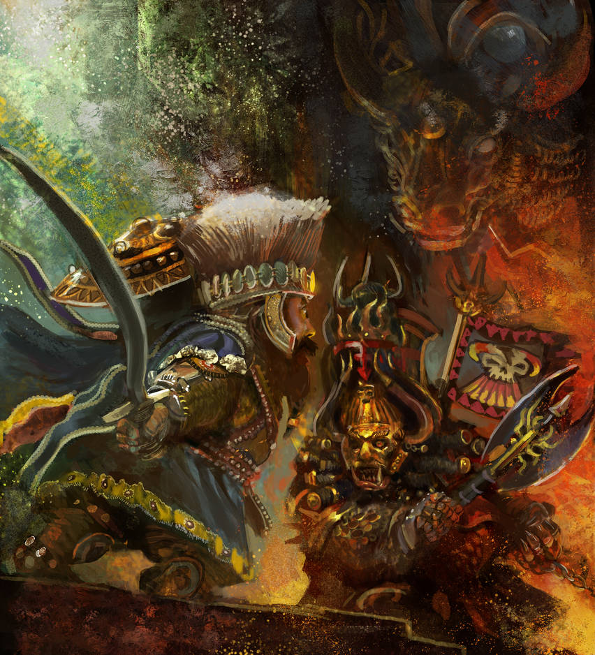 Light against Dark (The Ninth Age) by Mitchellnolte