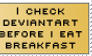 dA Before Breakfast