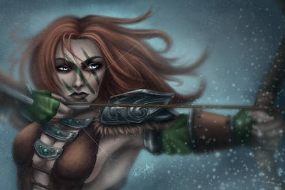 Aela the Huntress.