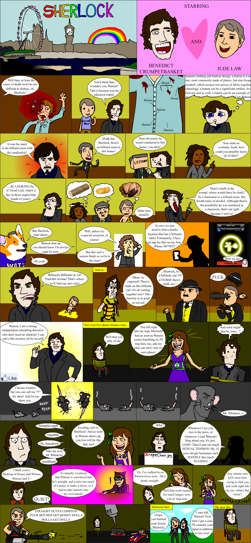 Sherlock: The Animated Series: The Comic