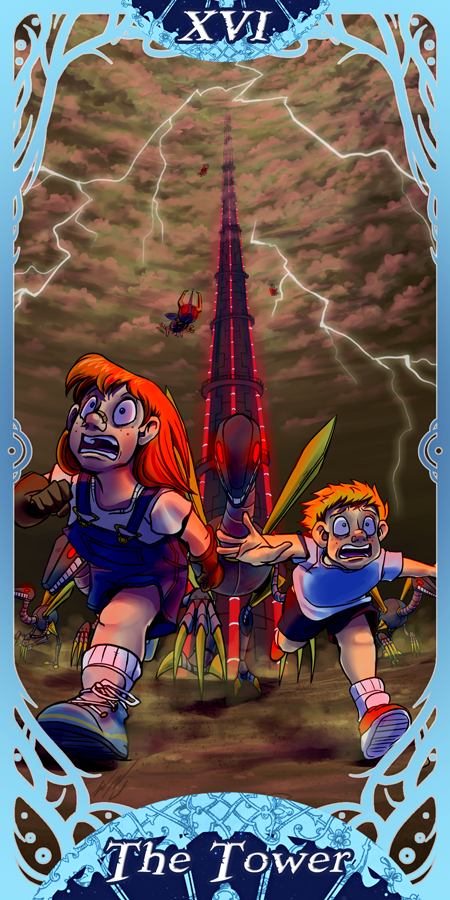 XVI - The Tower by ZaraLT