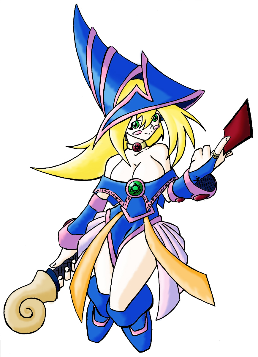 dark magician girl I color