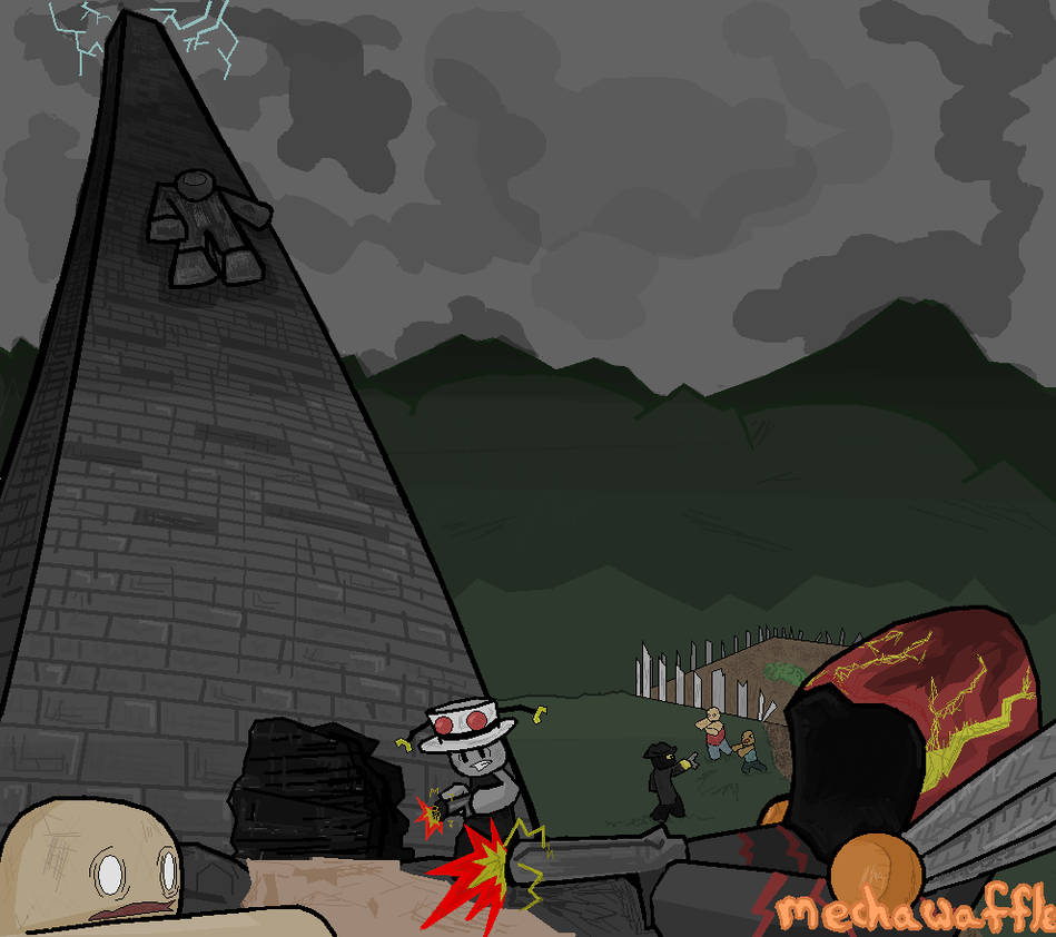 Roblox Zombie Tower By Mechawaffle On Deviantart - roblox zombie stories zombie tower