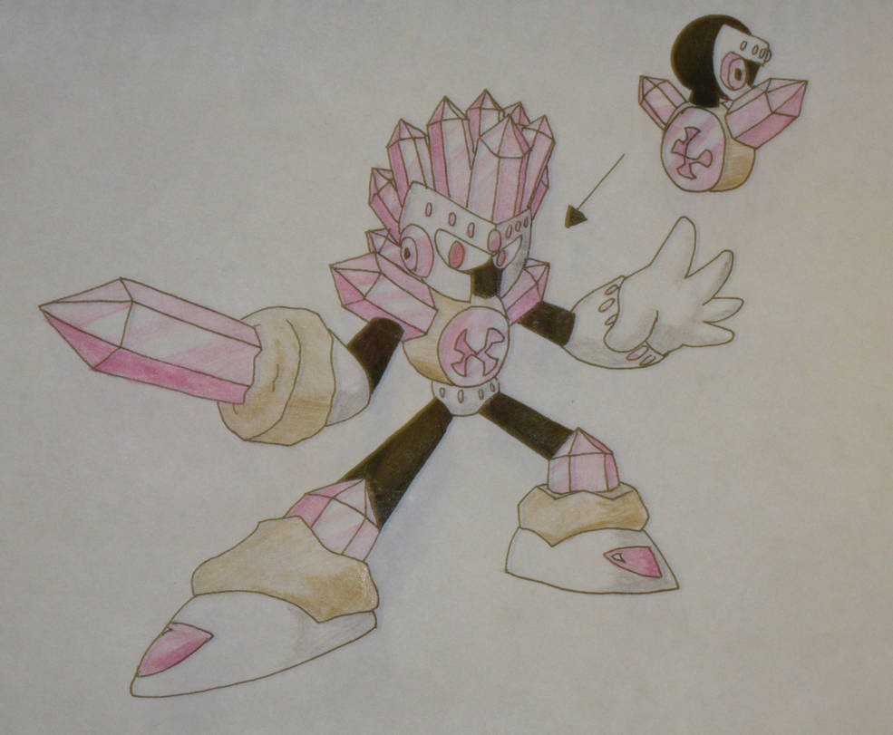 Geode Man (for FakemonFactory) by luteus77 on DeviantArt