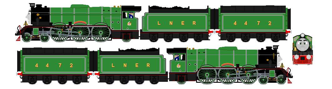 RWS USA Tour Flying Scotsman ( Red ) by Akomid123 on DeviantArt
