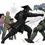 The Filipino Shinobi fought the ICE Agents
